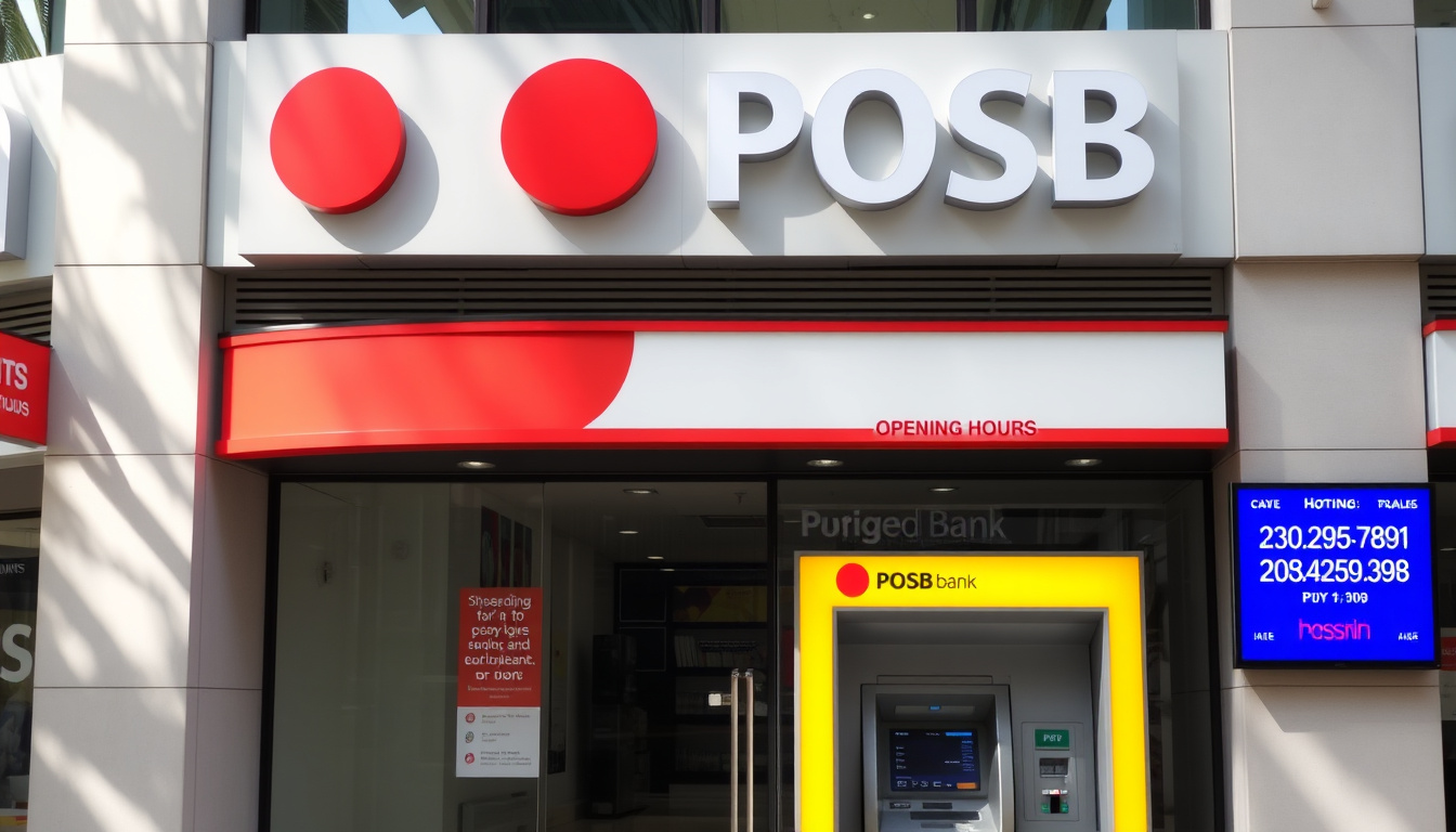POSB Bank Opening Hours in Singapore: Branches, ATMs, Hotline ...