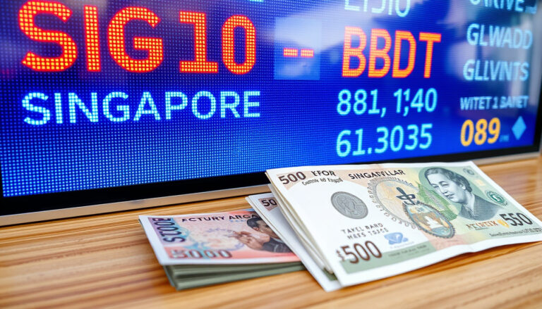 Singapore Dollar Rate in Bangladesh Today (SGD to BDT)